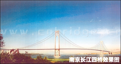 南京长江四桥效果图