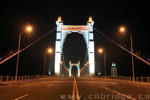 赣州大桥灯光亮化工程竣工开放