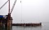 我国首座重载长江大桥开始浇筑主塔承台