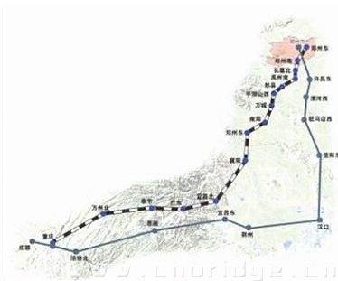 宜昌到保康高速沿途接线口线路图