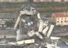 意大利热那亚高架桥坍塌现场 已致数十人遇难